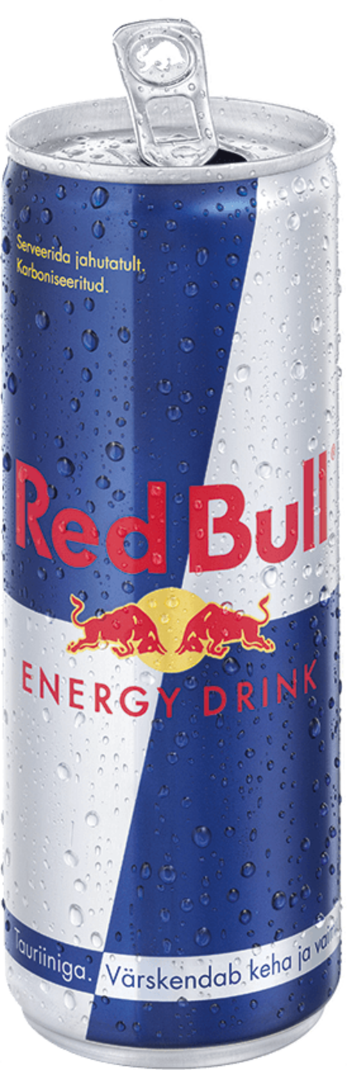 Red Bull Can - Packshot - Estonia