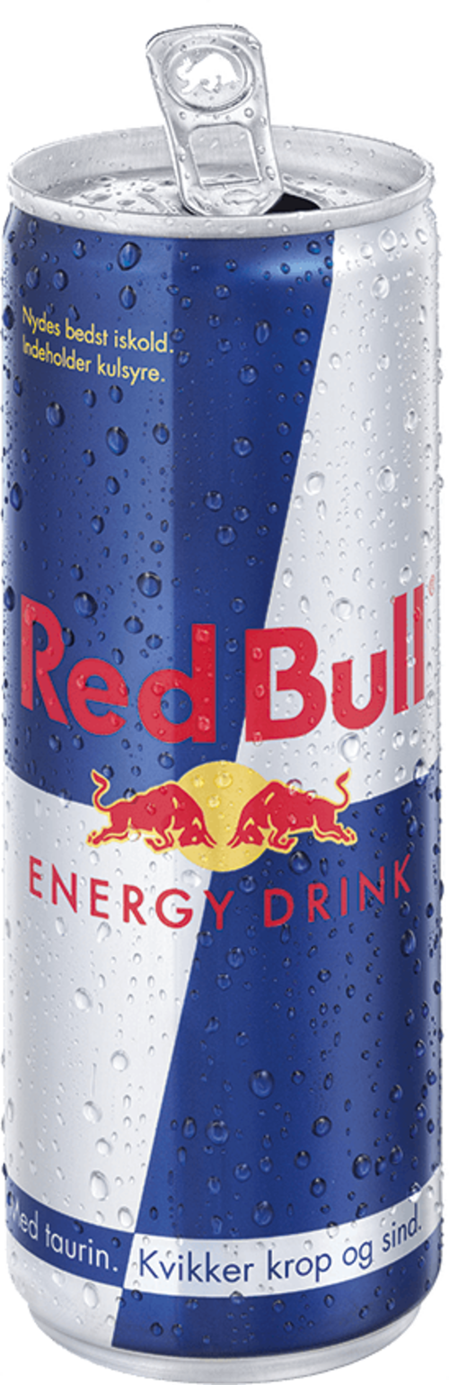 Red Bull Can - Packshot - Denmark