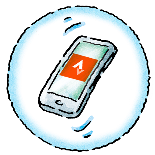 Sharing Image - Icon - Smart Phone