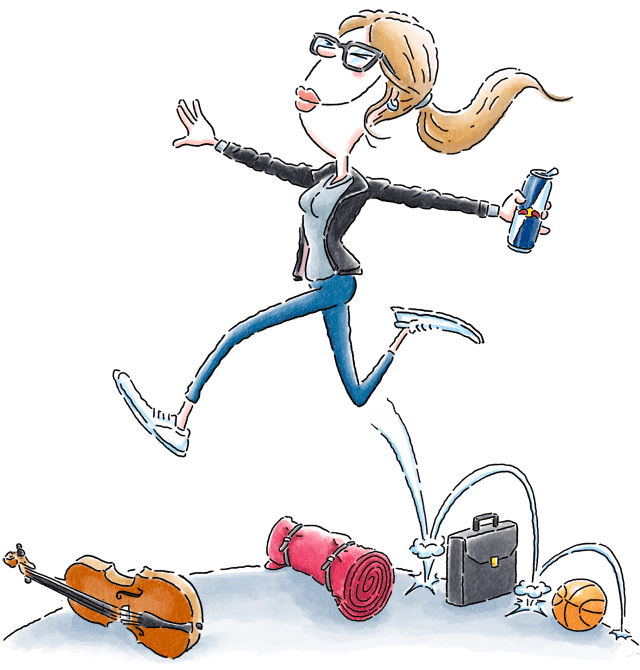 Occasion Stack Character Caucasian (blonde) – Free Time