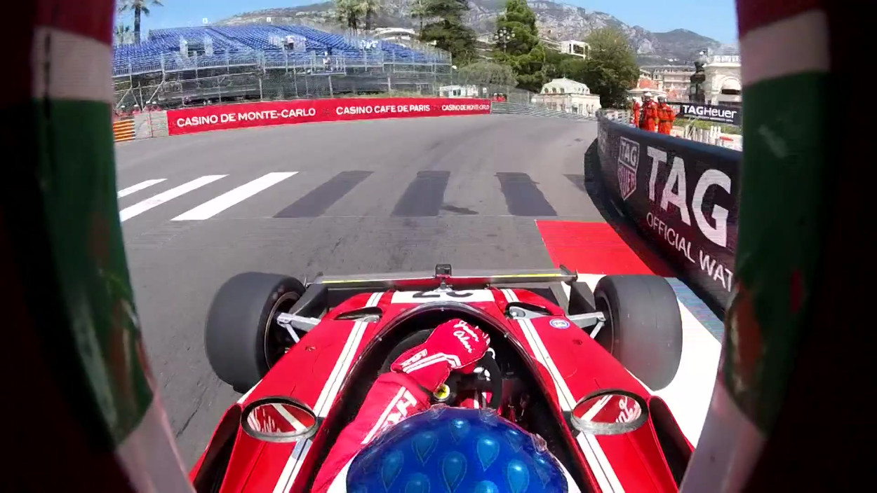 Monaco: Alesi-Tracklap im legendären Ferrari von Niki Lauda