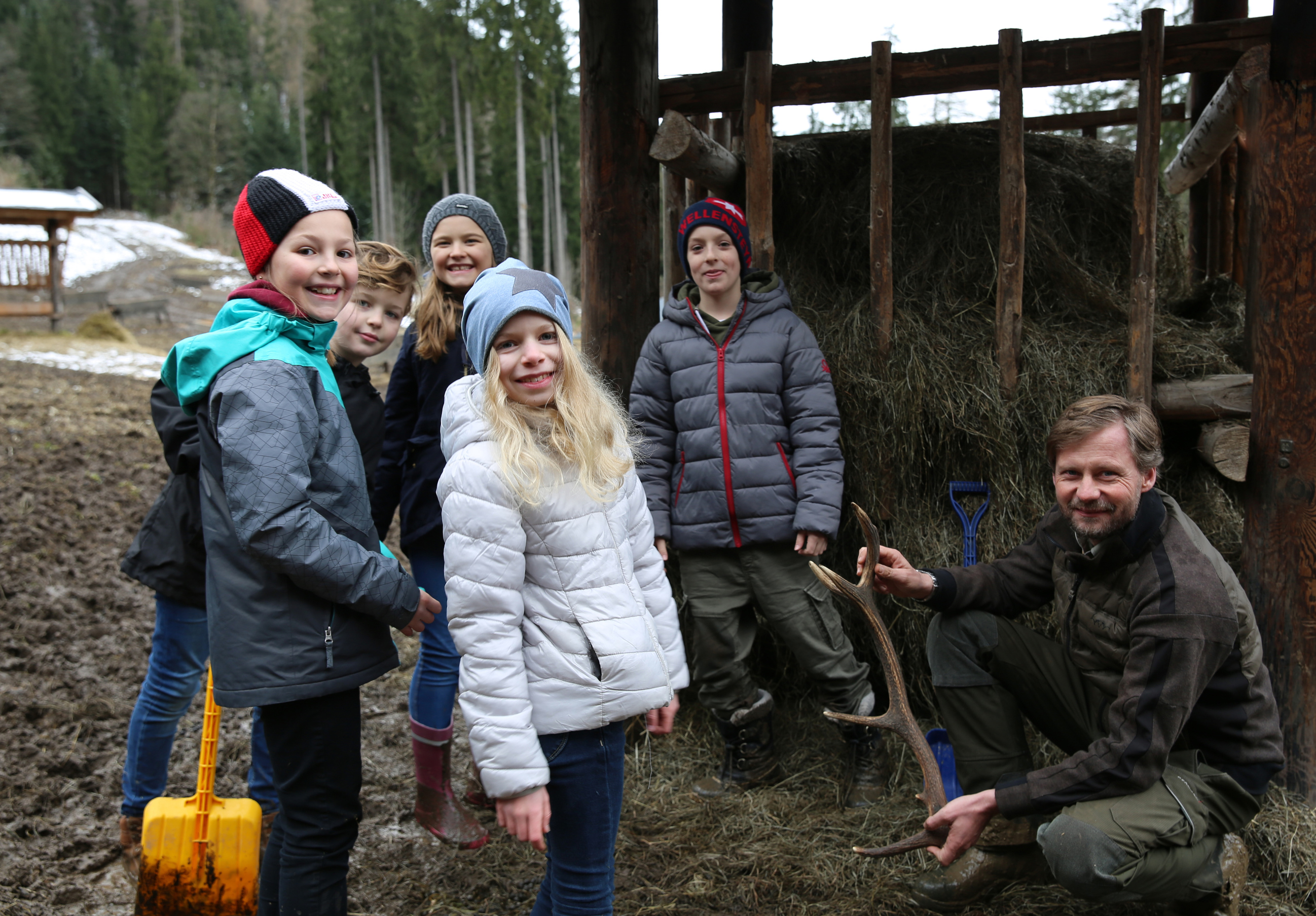 Wildtierfütterung am Untersberg