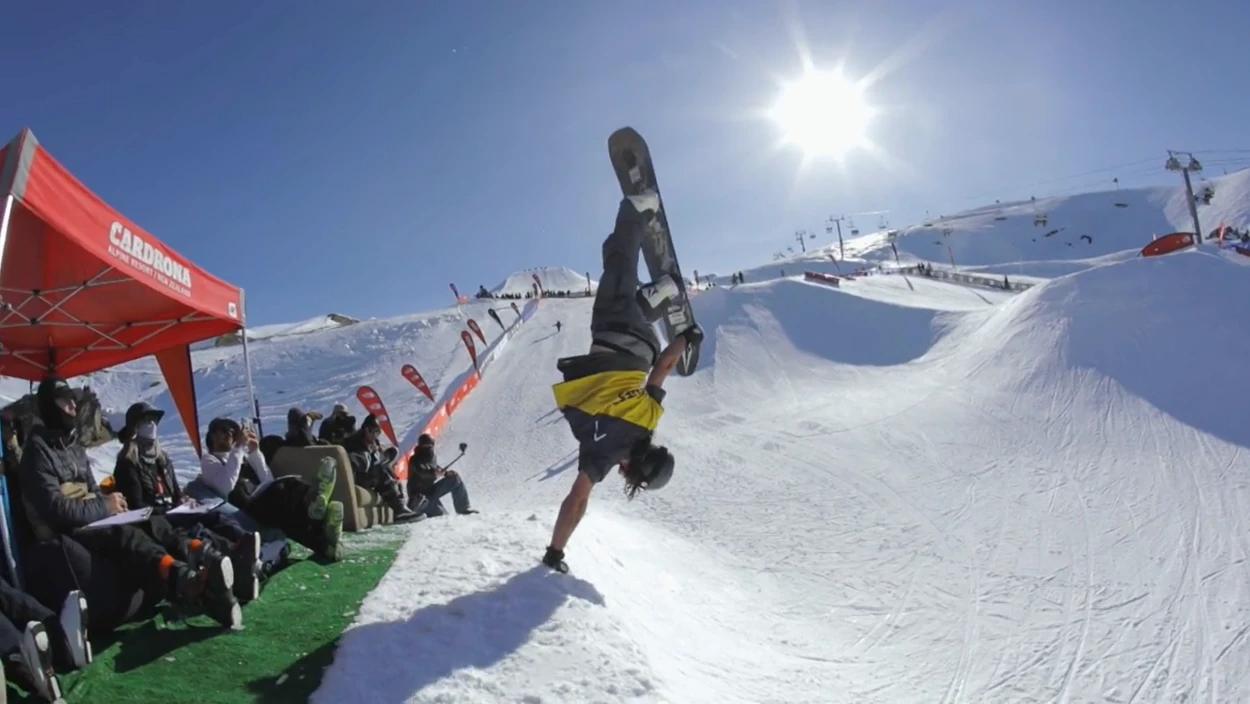 Freeski und Snowboard-Spektakel bei Winter Games