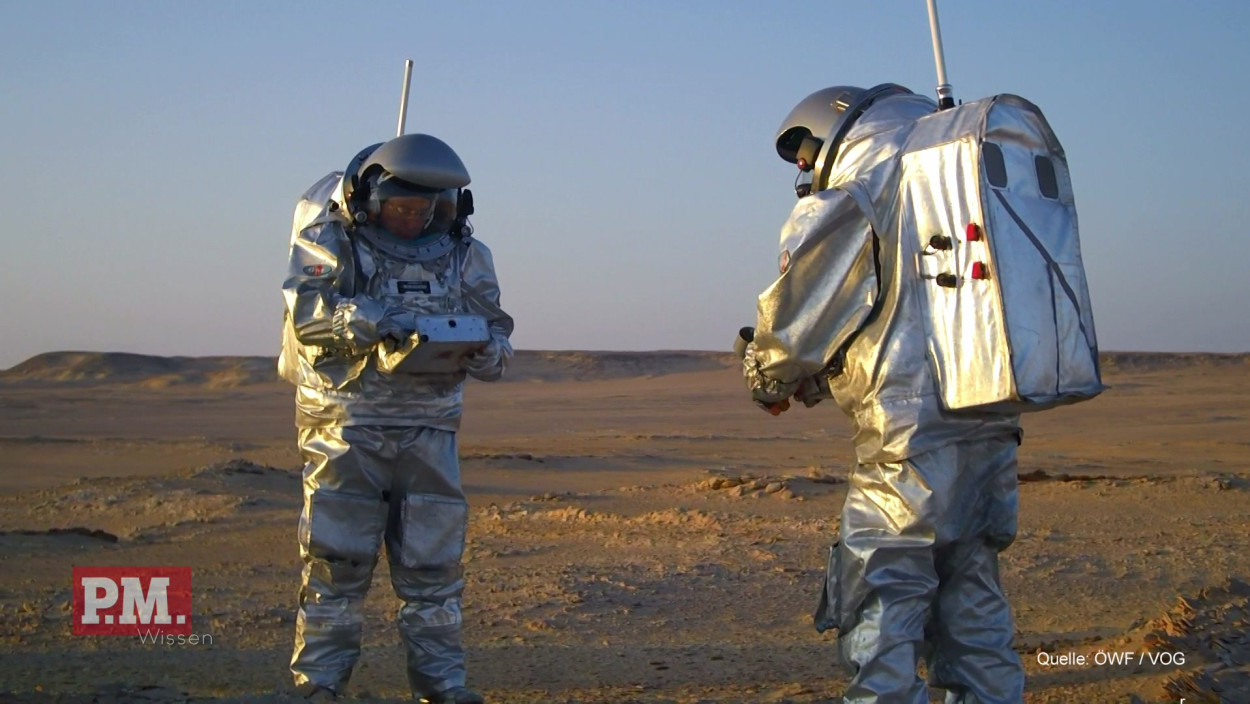 Was testen Astronauten in der Wüste?
