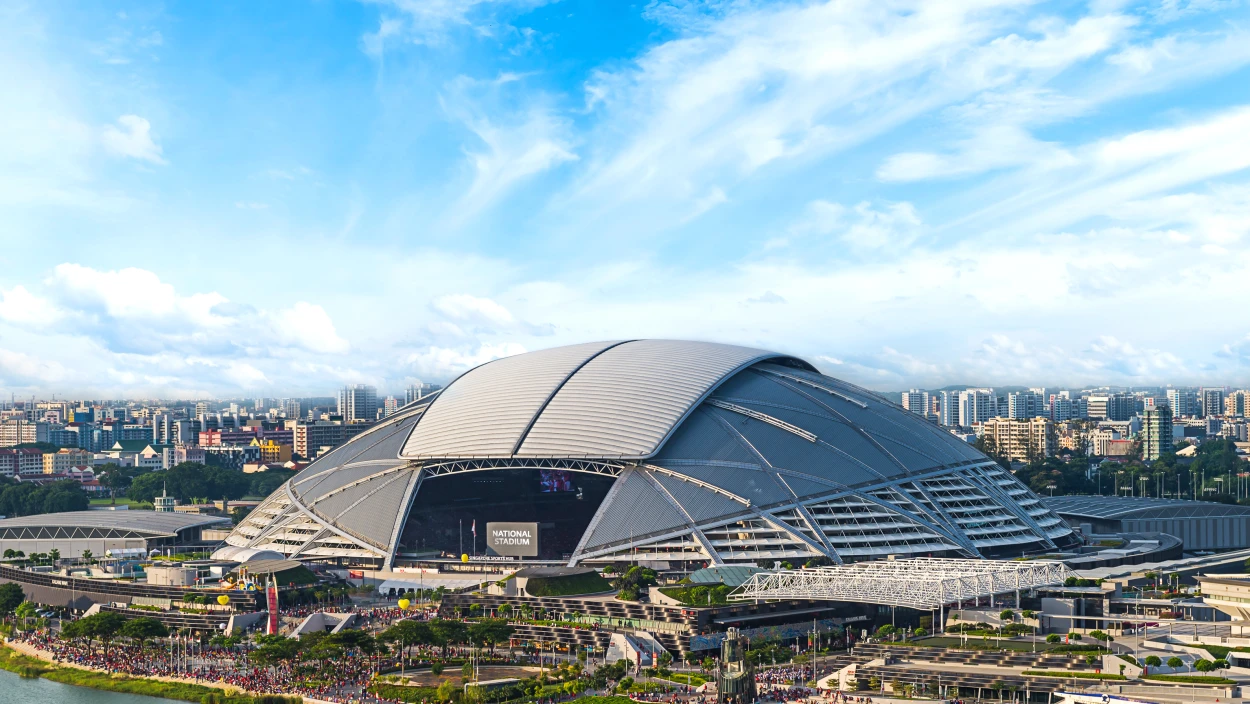 Stadion der Superlative - Singapore National Stadium