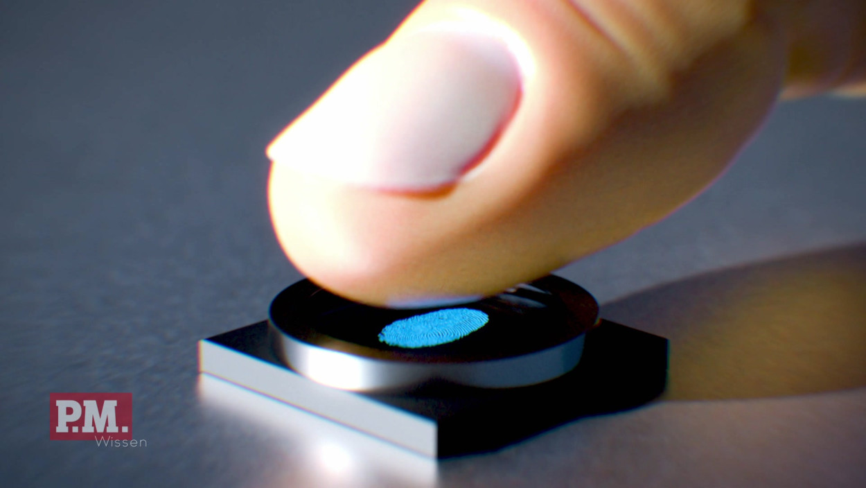 Was macht den elektronischen Fingerabdruck fälschungssicher?