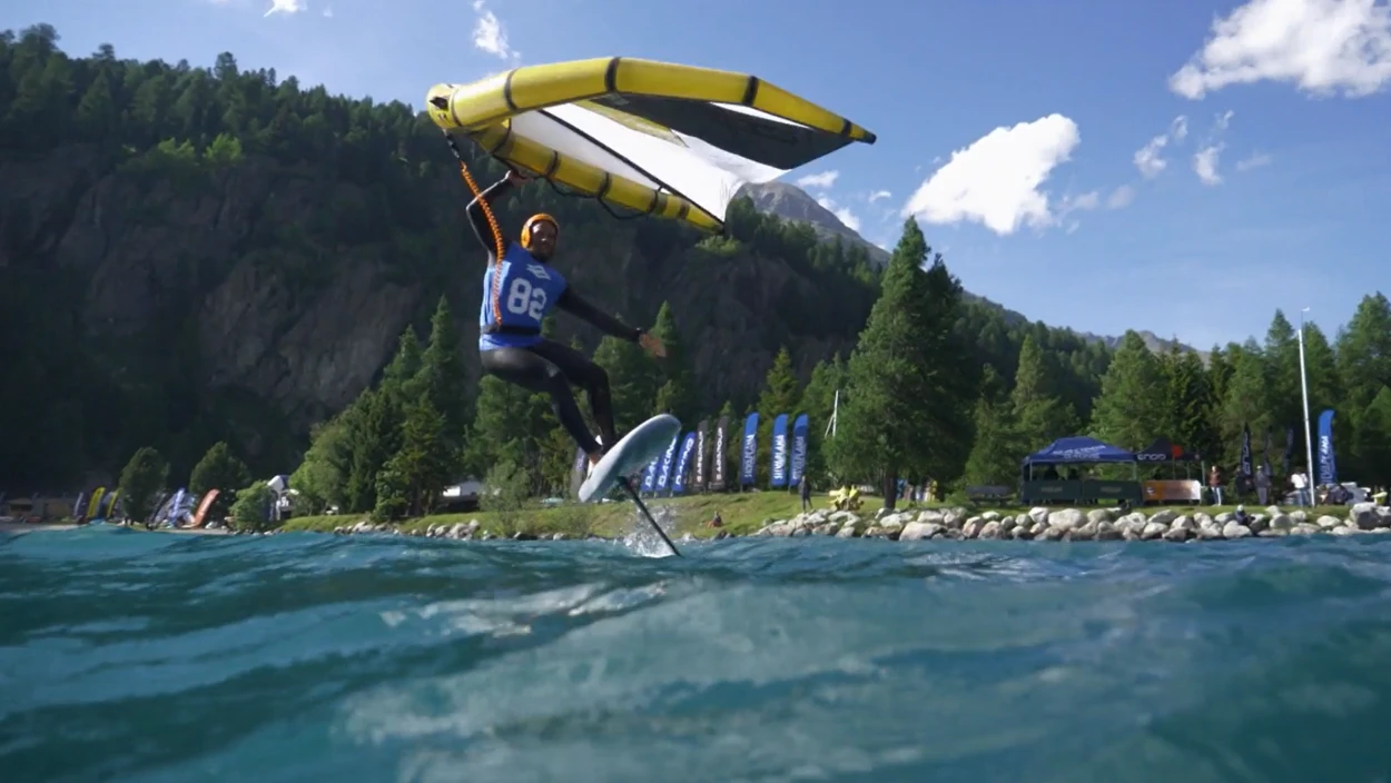 Wingfoil-Action in der Schweiz