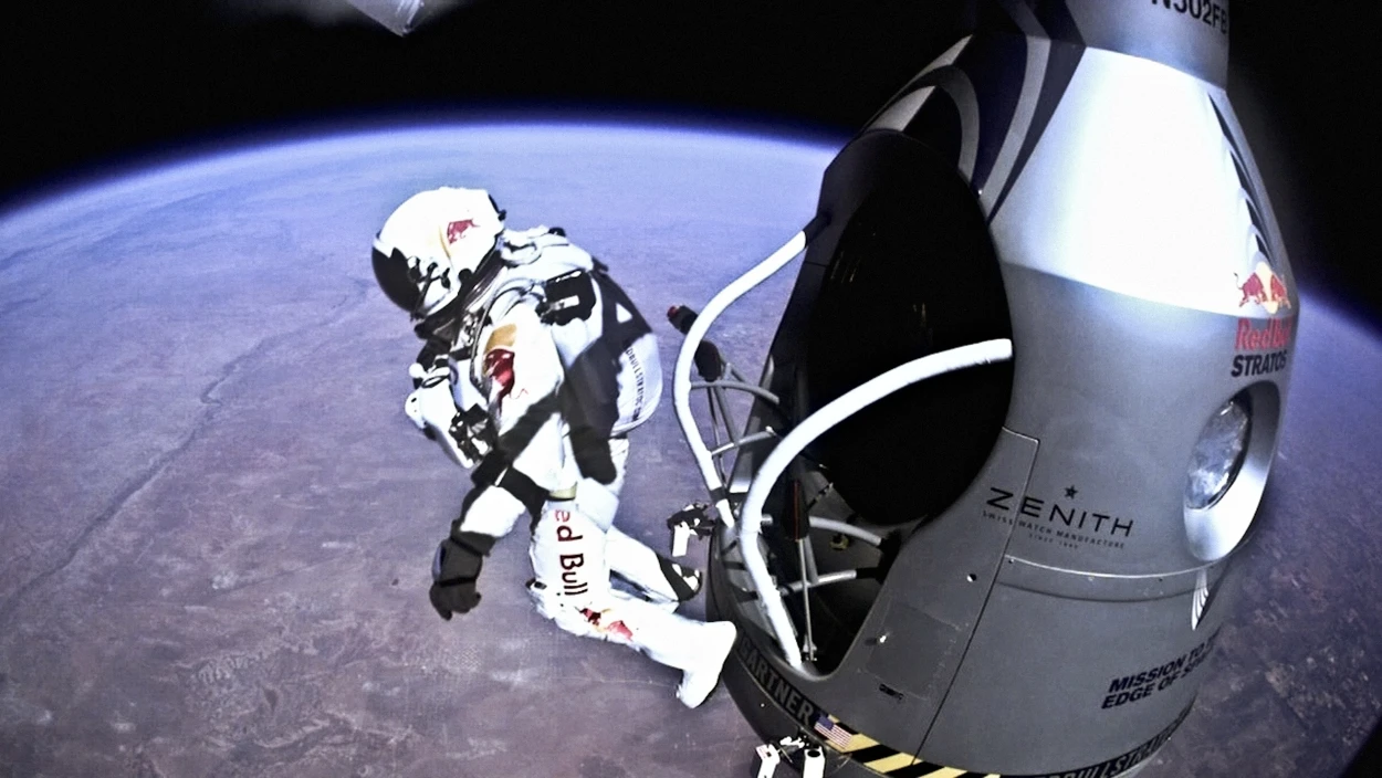 Space Jump - ein Sprung, der Geschichte schrieb