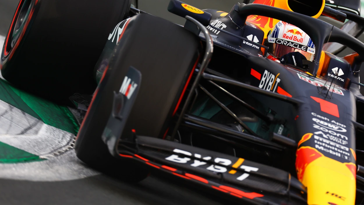 JEDDAH, SAUDI ARABIA - MARCH 18: Max Verstappen of the Netherlands driving the (1) Oracle Red Bull Racing RB19 on track during final practice ahead of the F1 Grand Prix of Saudi Arabia at Jeddah Corniche Circuit on March 18, 2023 in Jeddah, Saudi Arabia.