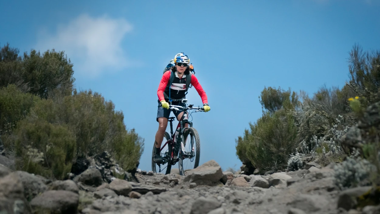 Mit dem Mountainbike auf den Kilimandscharo: Die Macht des Fahrrads mit Rebecca Rusch