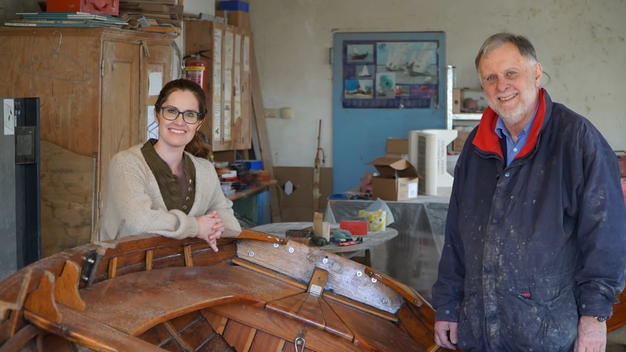 Altes Wissen neue Planken - Bootsbau am Mattsee