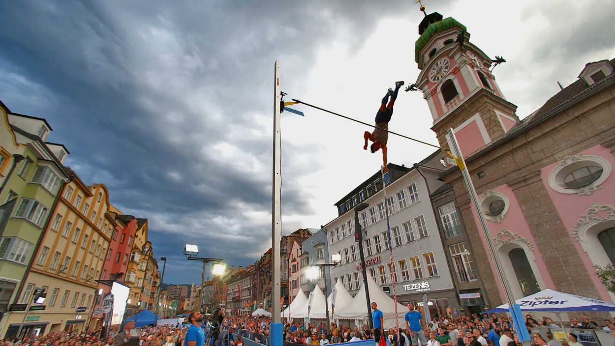 Sprung-Event in Innsbruck
