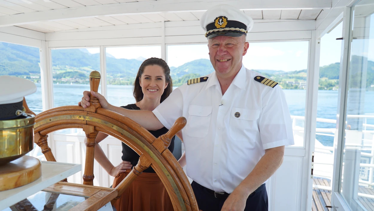 Der Schiffer und der Fischer - Zwei Originale am Traunsee