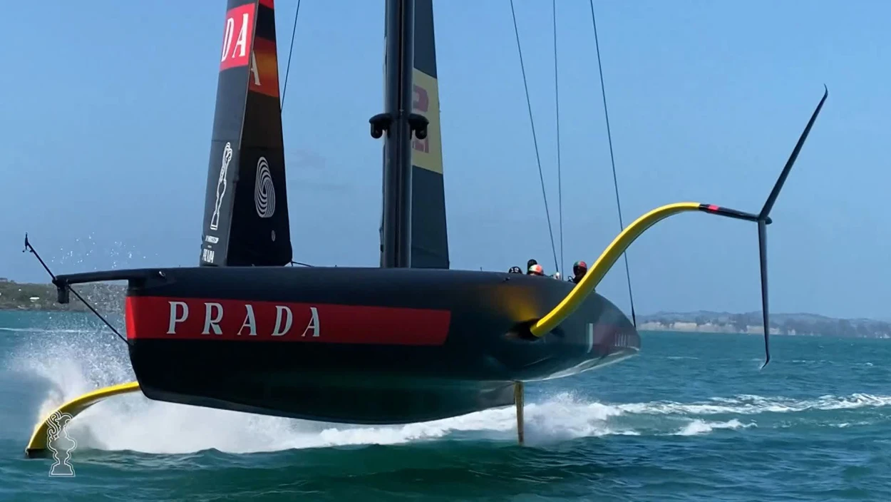 Gebaut, um zu fliegen: Die High-Tech-Boote beim America‘s Cup