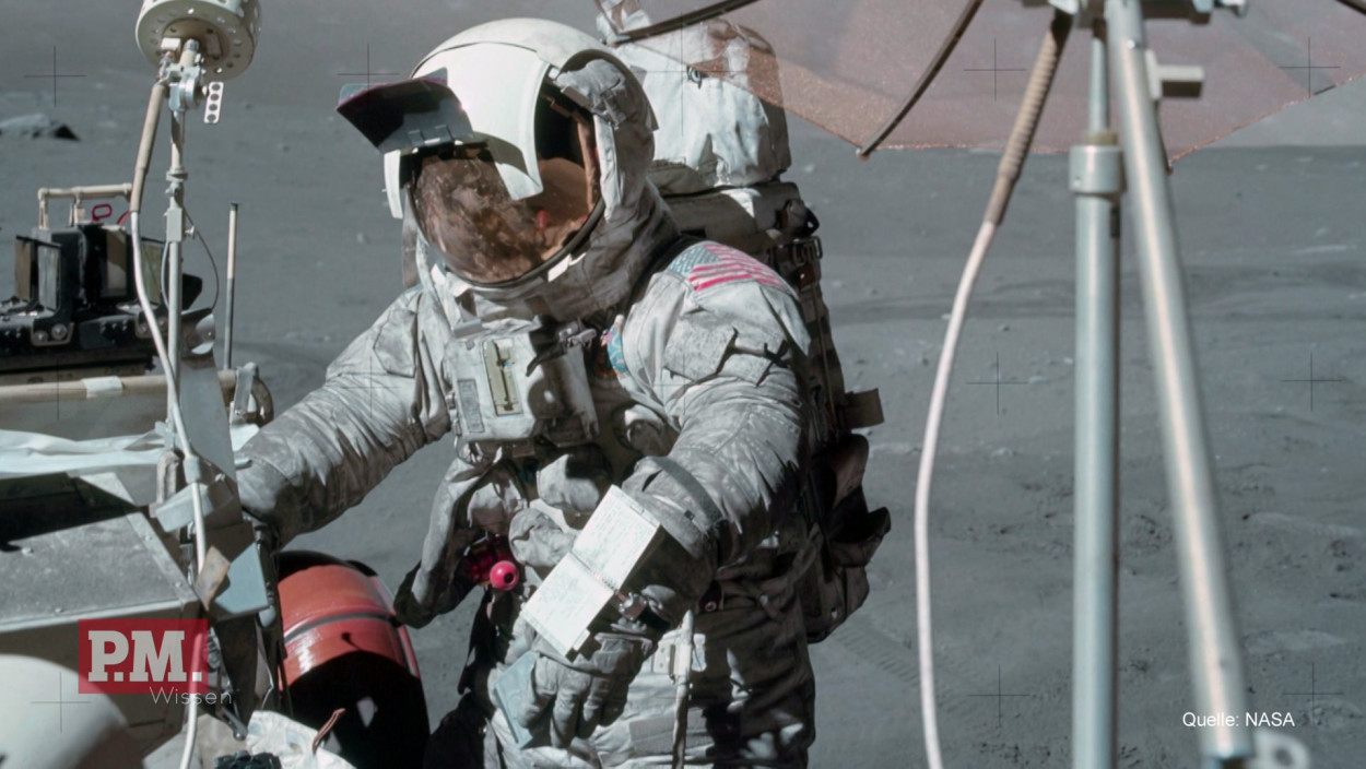 Wie schützen wir Astronauten vor gefährlichem Mondstaub?