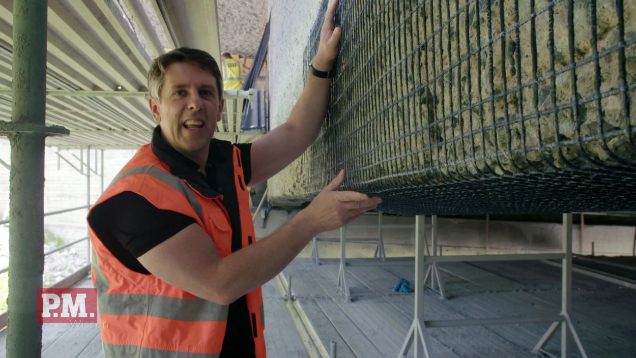 Wie stabilisiert Stoff Beton?