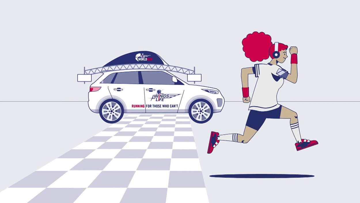 Wings for Life World Run erklärt: Der App Run