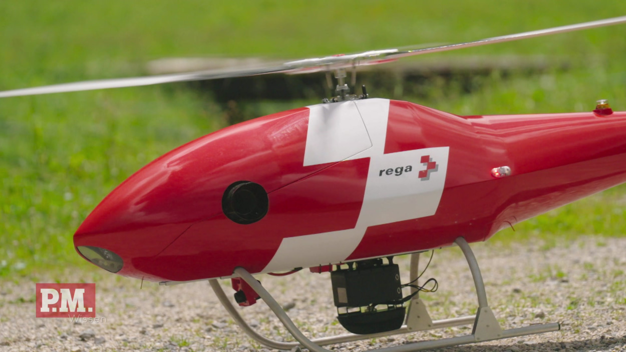 Wie helfen autonome Drohnen der Bergrettung?