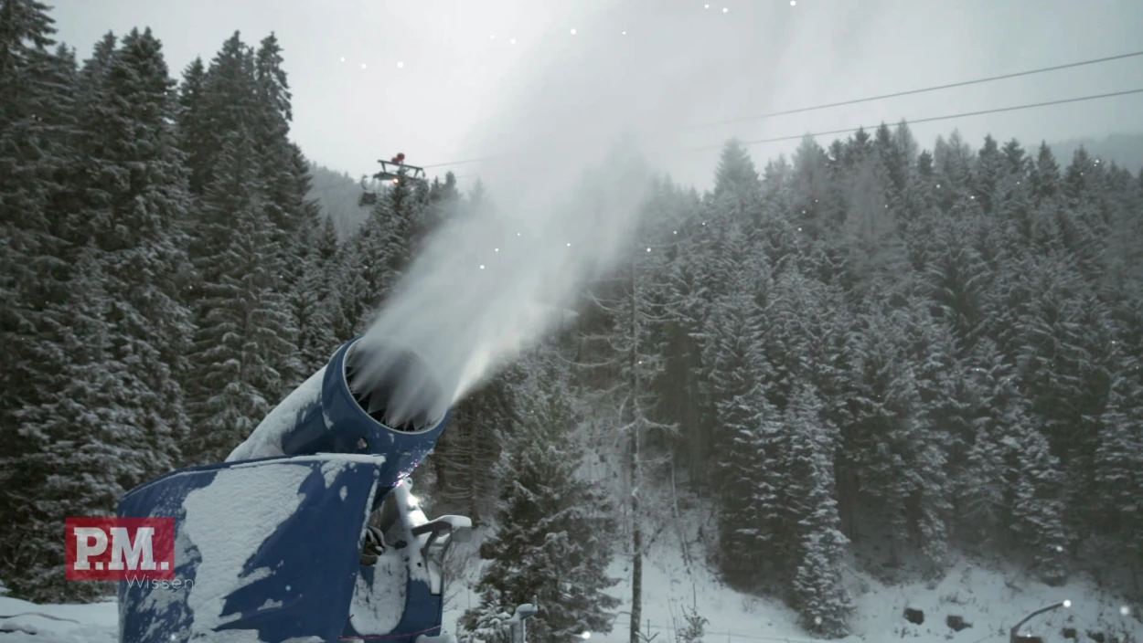 Wie können wir mit Schneekanonen Energie sparen?