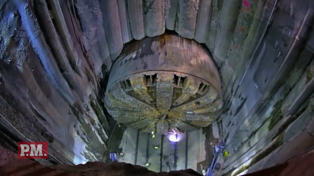 Wie funktionieren Tunnelbormaschinen?