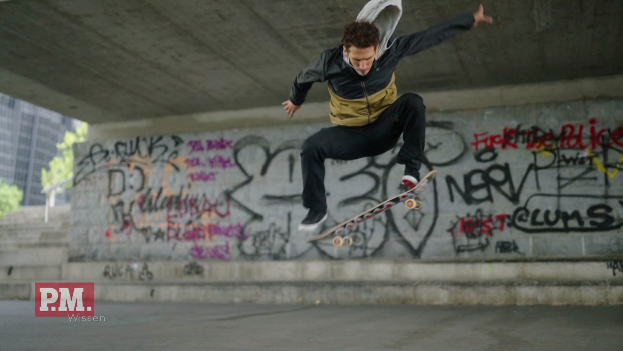 Welche Rolle spielt Physik beim Skateboarden?