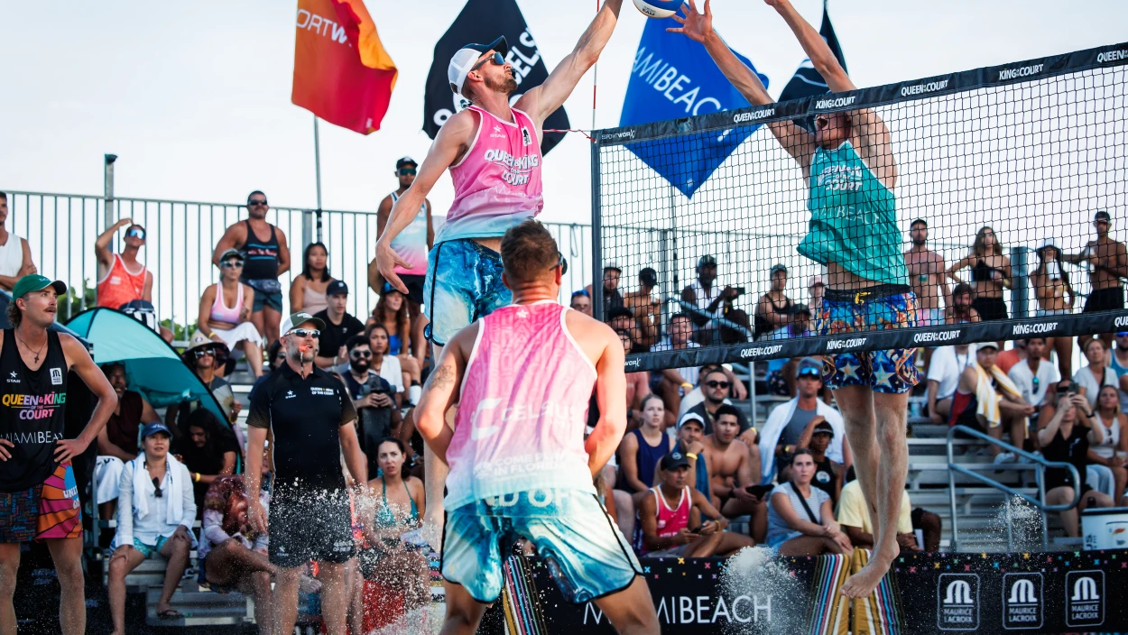 Kampf um Beachvolleyball-Krone