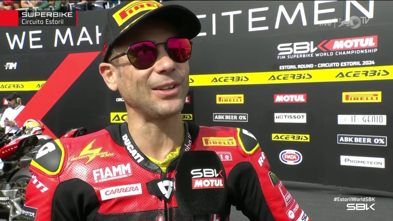 WSBK Estoril: Rennen 2 - Die Top 3 im Interview