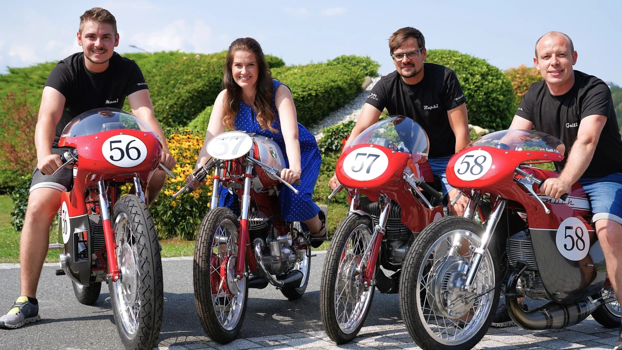 Oide Motorradl gebn Voigas - Oldtimer Grandprix Schwanenstadt