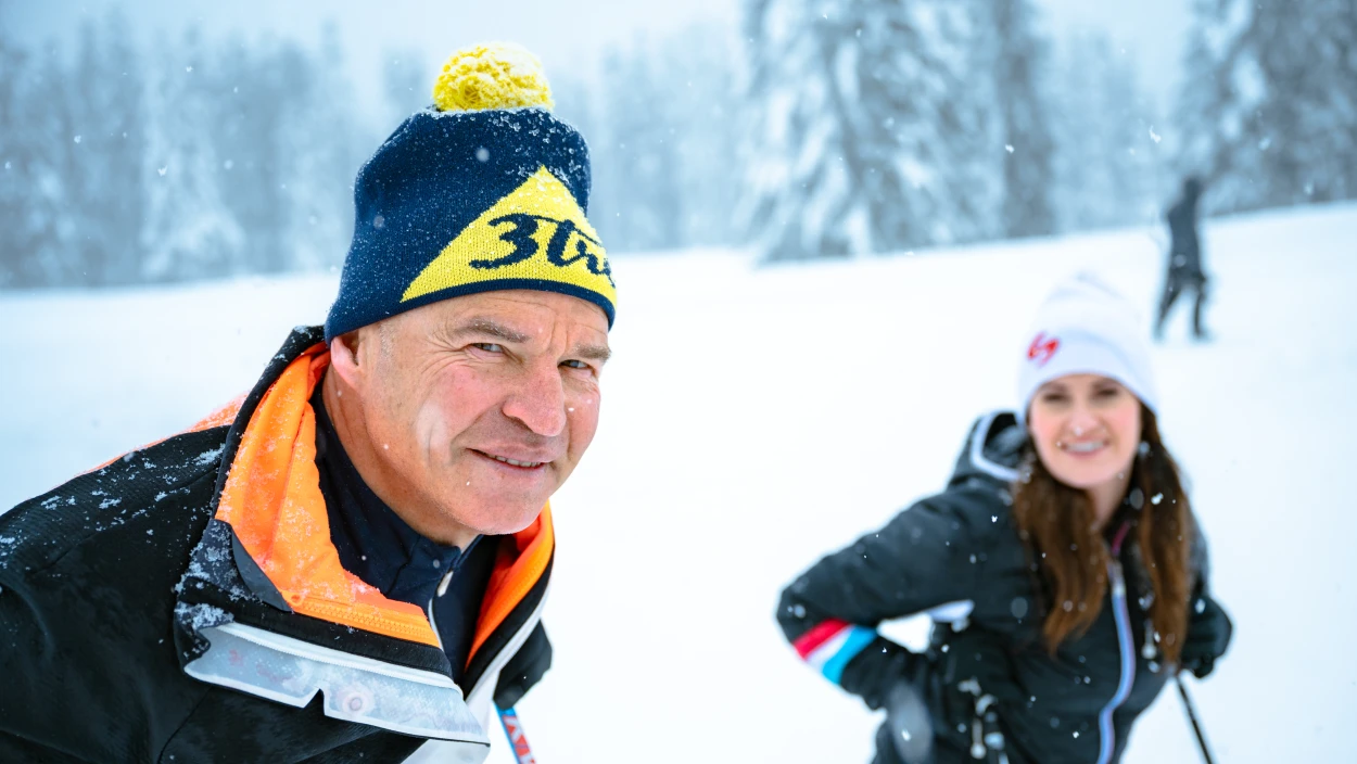 Ein Tag mit Marc Girardelli - begleitet von Conny Bürgler