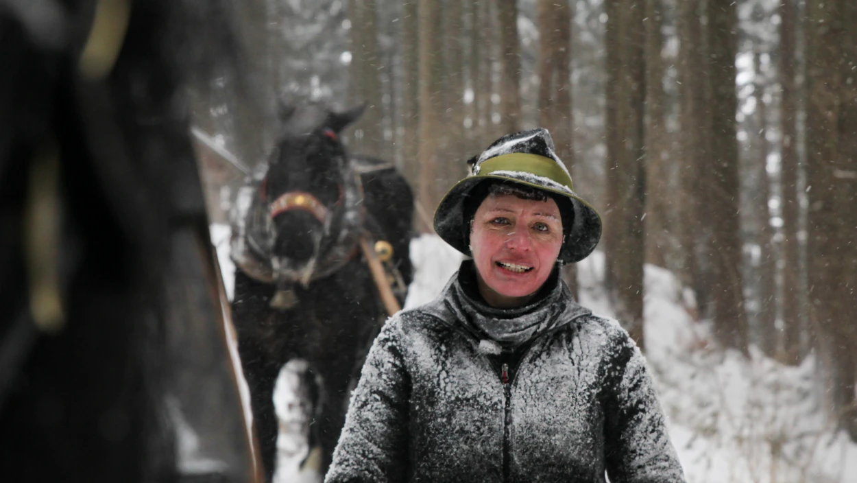 Winter im Salzkammergut - An Pfochtl brauchts!