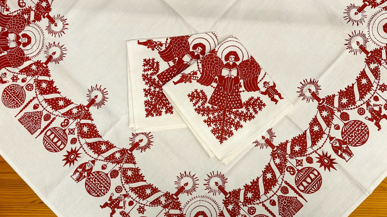 Jetzt mitmachen: Handbedrucktes Tischset zu gewinnen