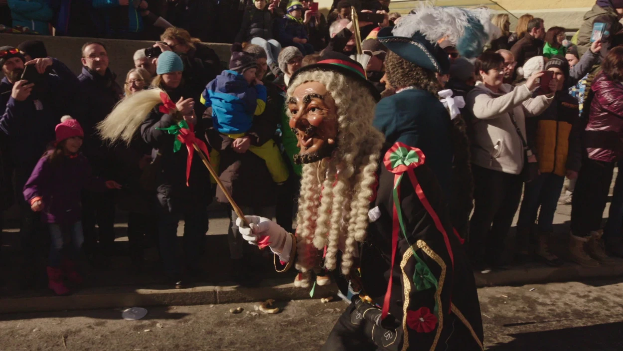 Bei der Imster Fasnacht