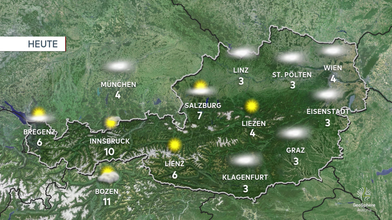 Servus Wetterprognose