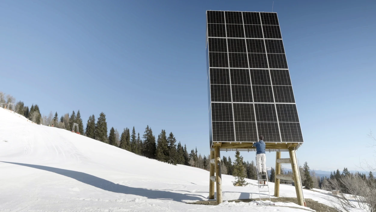 Wie effizient sind Solaranlagen am Berg?