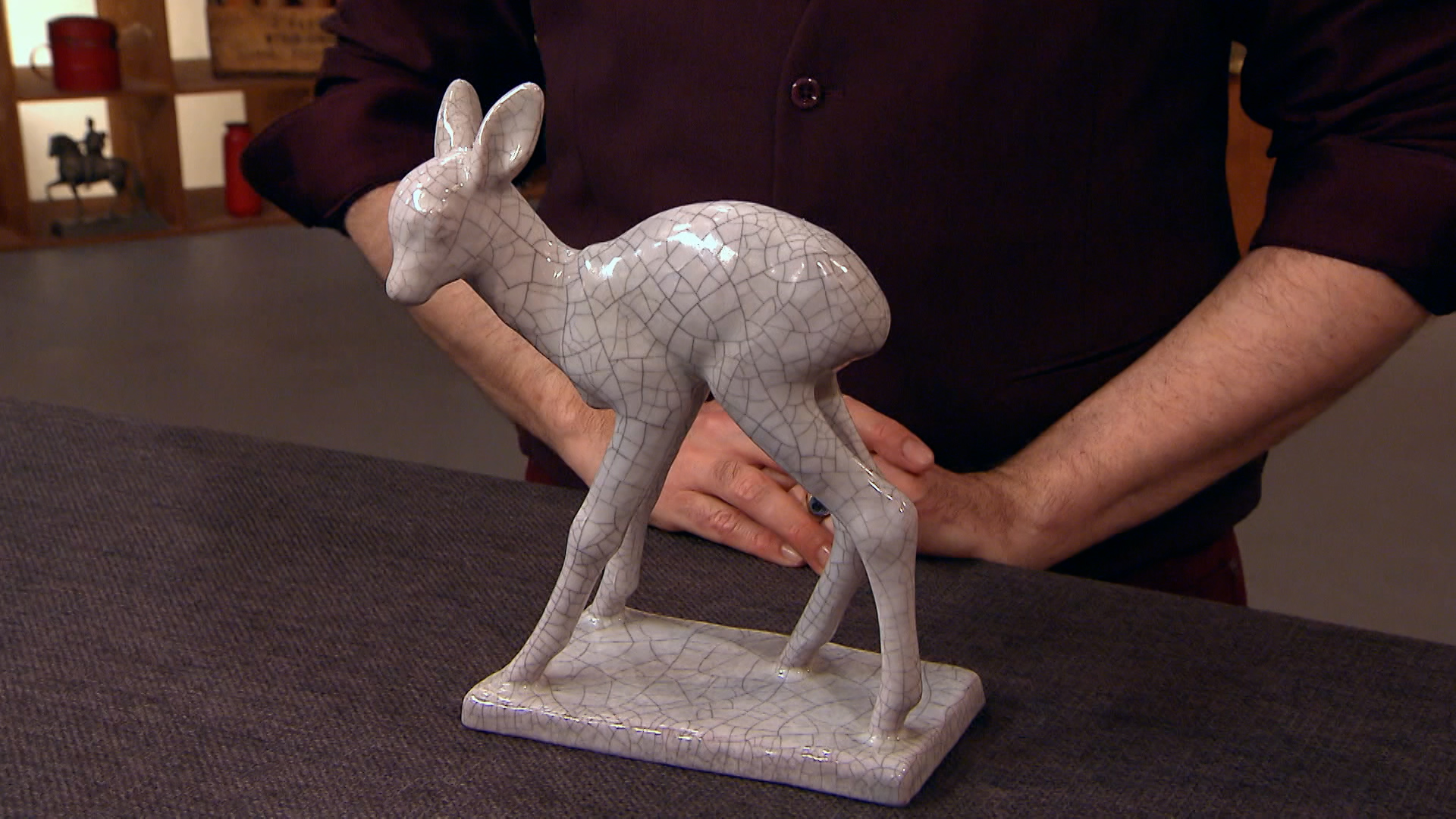 Bambi aus Keramik