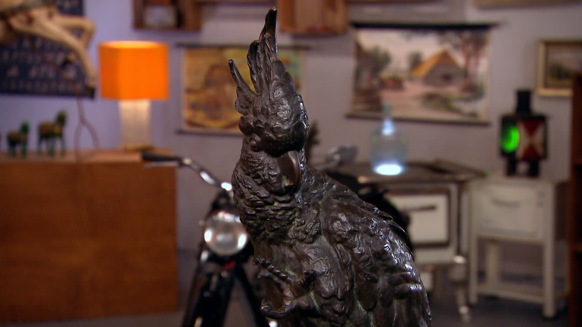 Imposante Bronze-Skulptur