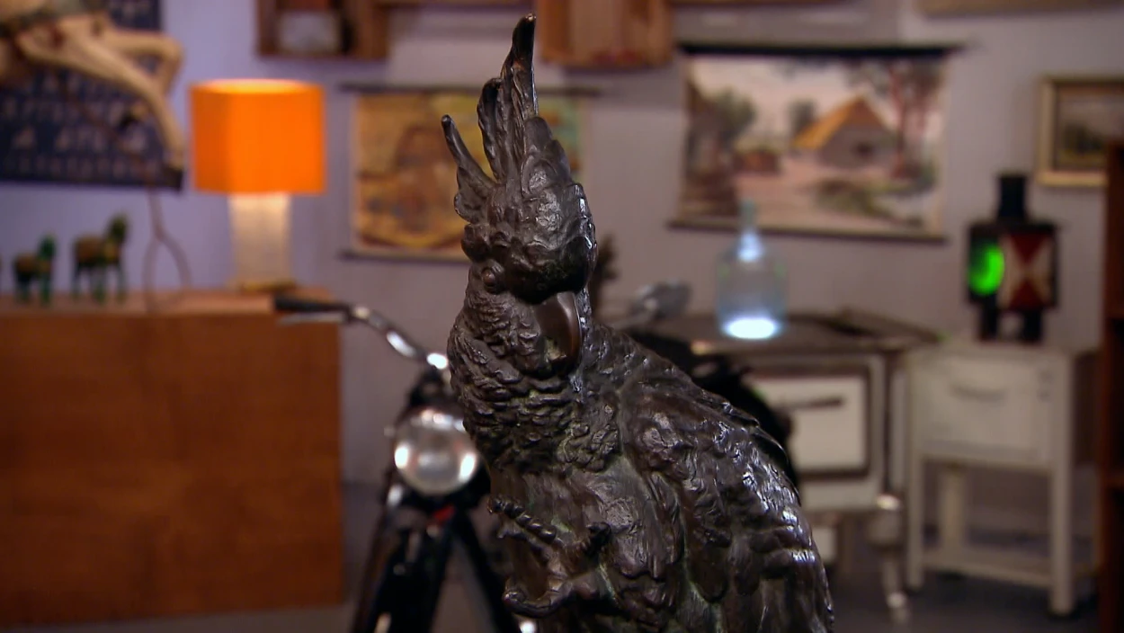 Imposante Bronzeskulptur