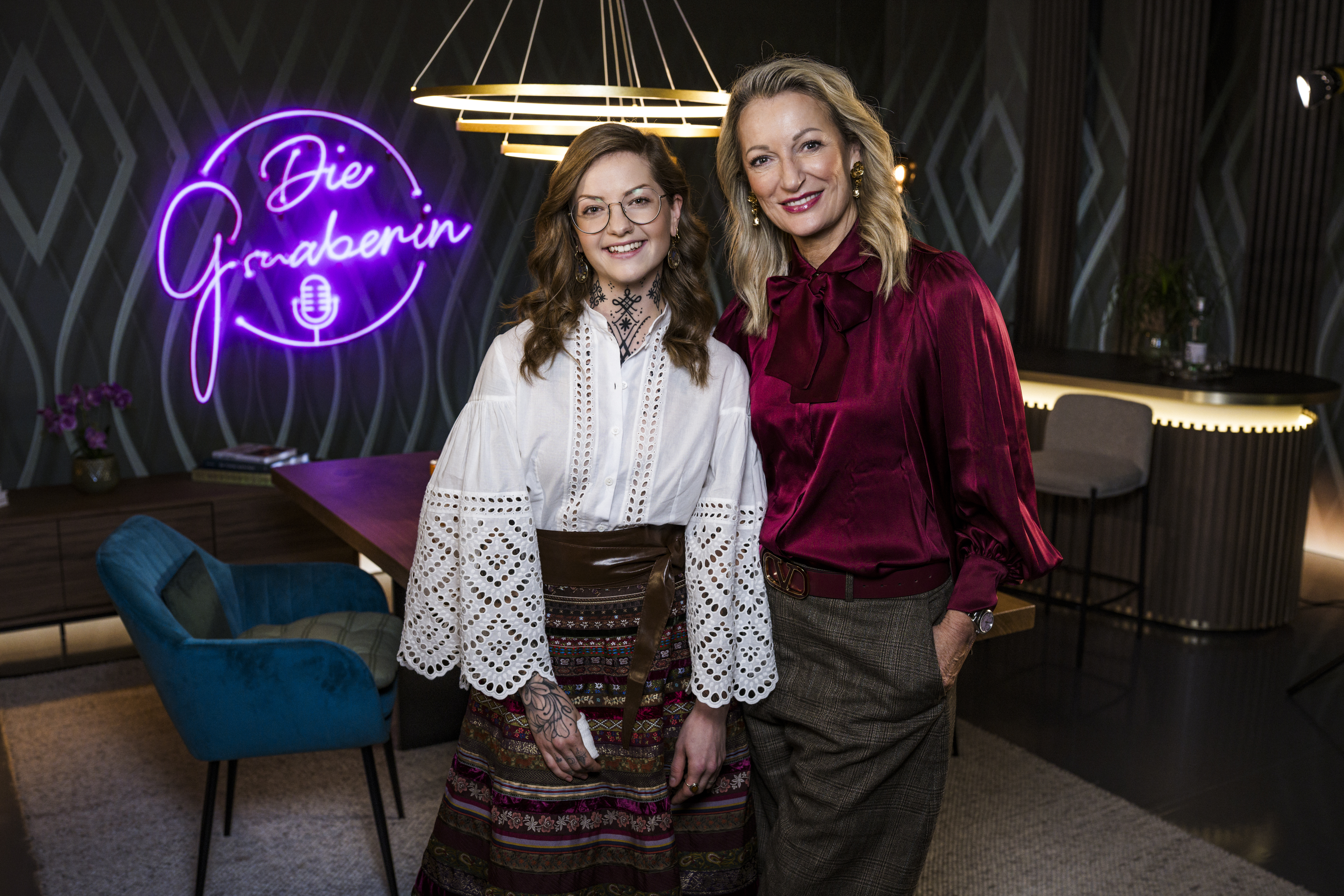 Mit Monika Gruber und "Die Hauswerkerin" Lisa M.