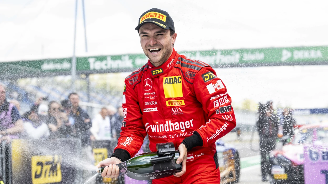 Facing DTM - Lucas Auer: „Der Champagner schießt so richtig ein"