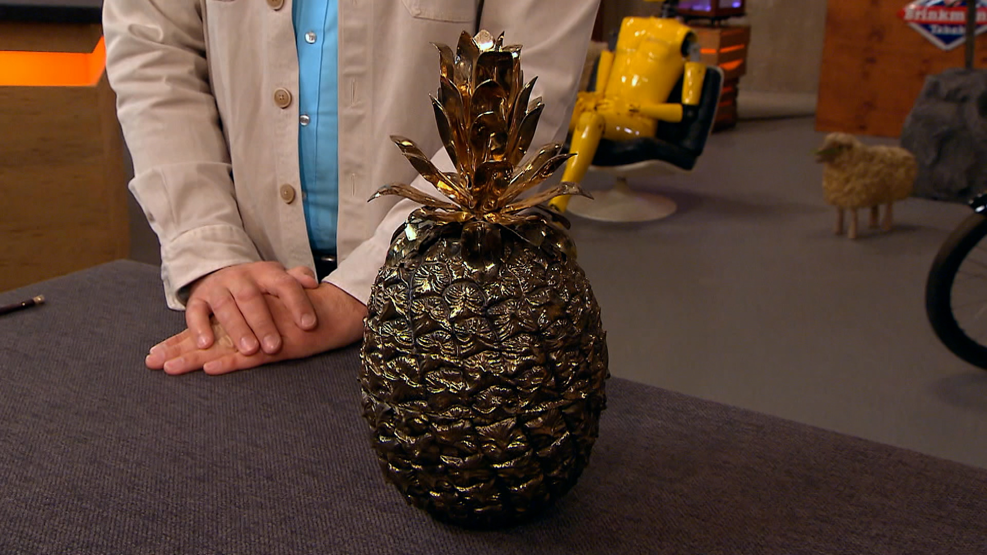Goldene Ananas