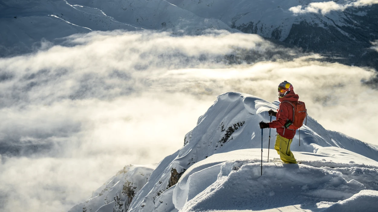 Nadine Wallner - Tiefschnee am Arlberg