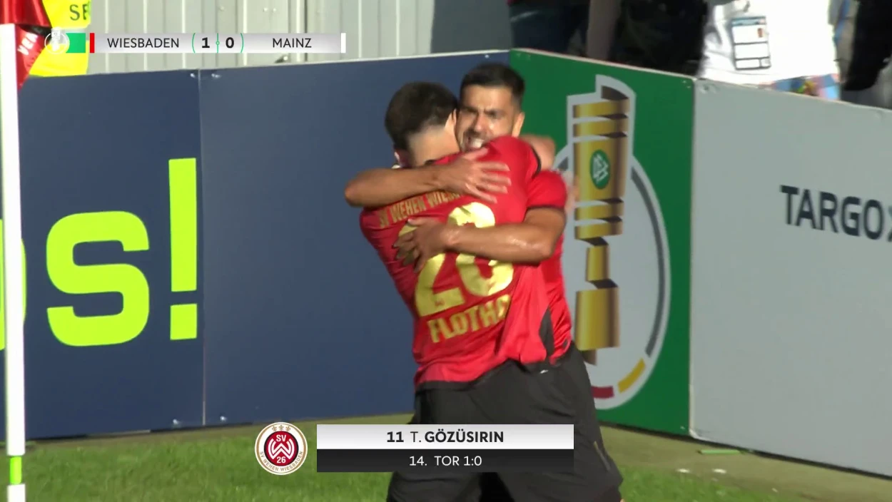 Highlights: SV Wehen Wiesbaden vs. 1. FSV Mainz 05 | DFB-Pokal, Runde 1