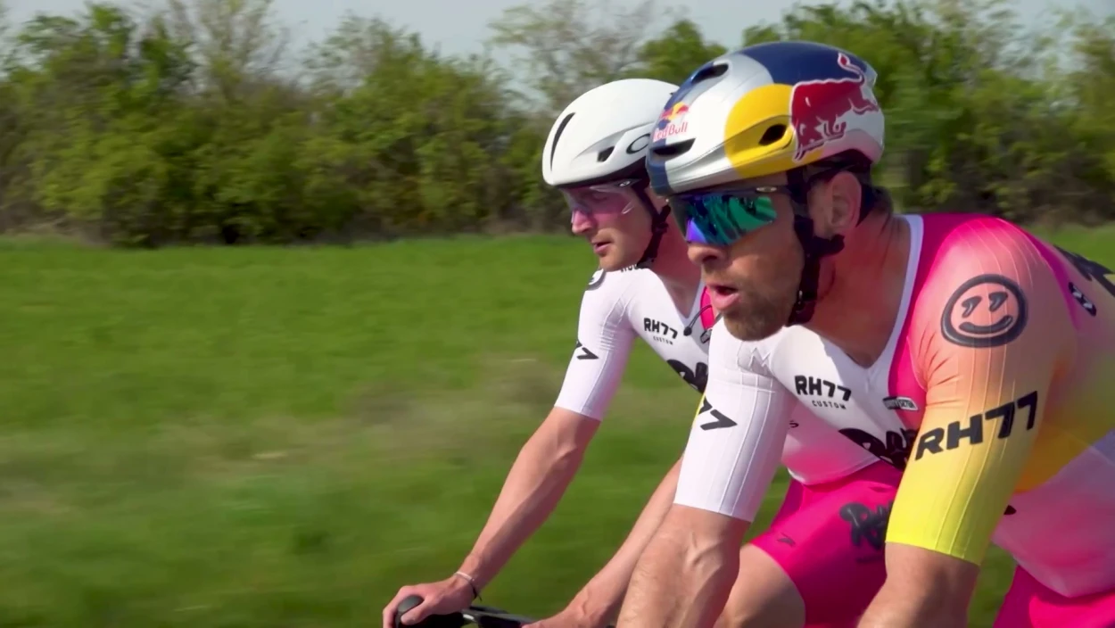 Benjamin Karl beim Neusiedler See Radmarathon 