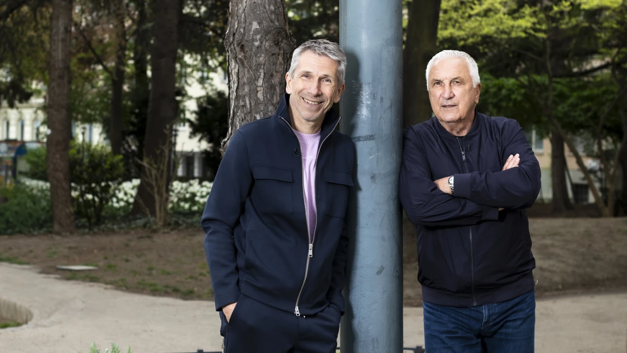 Christian Nehiba unterwegs mit Hans Krankl