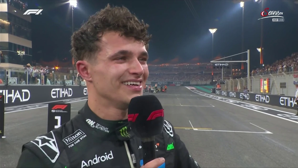 Lando Norris: "Ich dachte nicht, dass ich heulen würde"