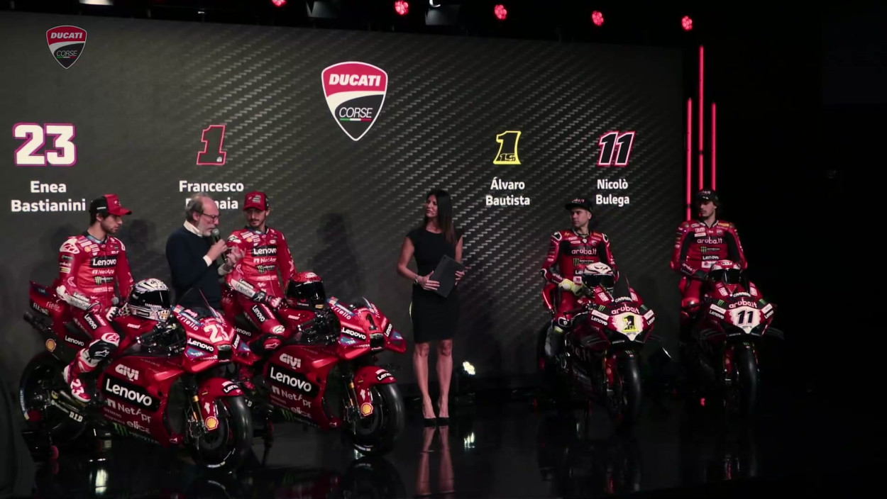 Ducati Lenovo: Team Präsentation 2024