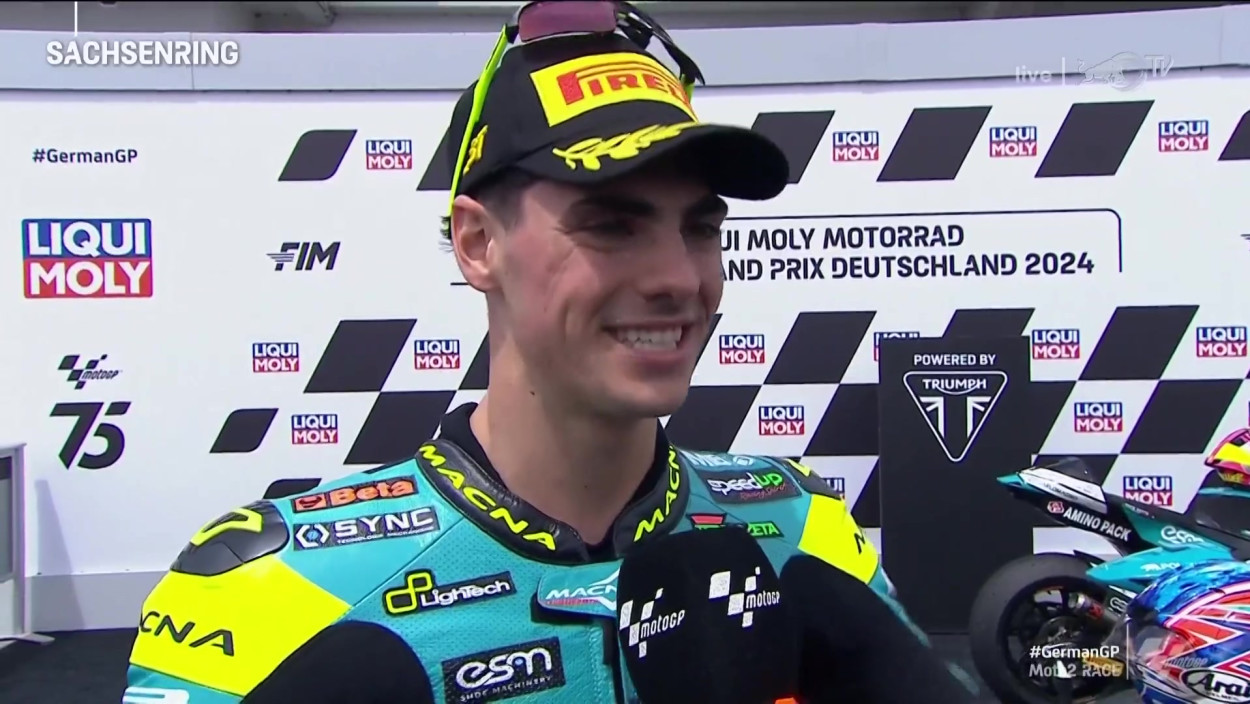 Moto2 Sachsenring: Die Sieger-Interviews