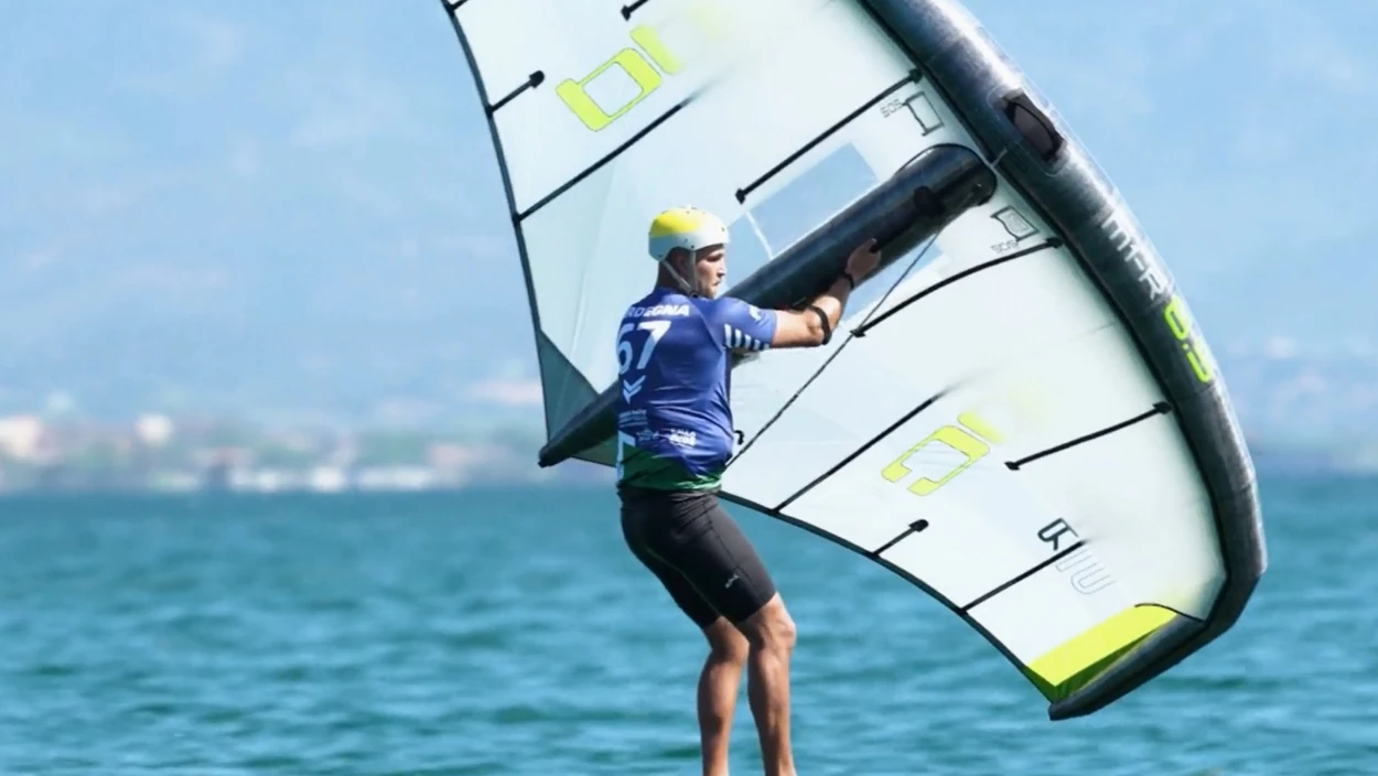 Wingfoil Debütant: Grae Morris