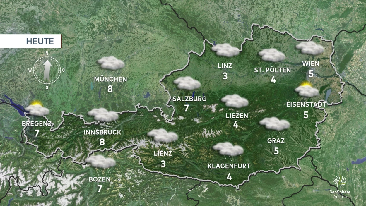 Servus Wetterprognose