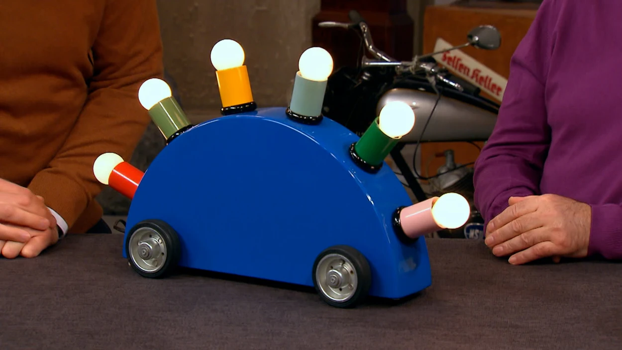 Ein Igel auf Rädern